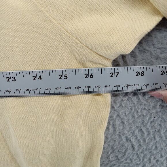 Polo Ralph Lauren Shirt Mens 2XB‎ Yellow Pique Polo Classicore Preppy - Picture 5 of 6